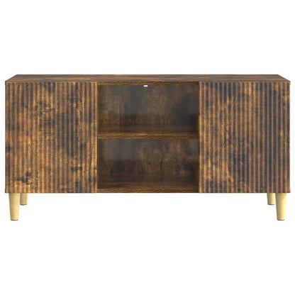 TV Cabinet 102 x 34.5 x 50 cm Smoked Oak Engineered Wood