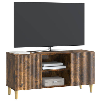 TV Cabinet 102 x 34.5 x 50 cm Smoked Oak Engineered Wood