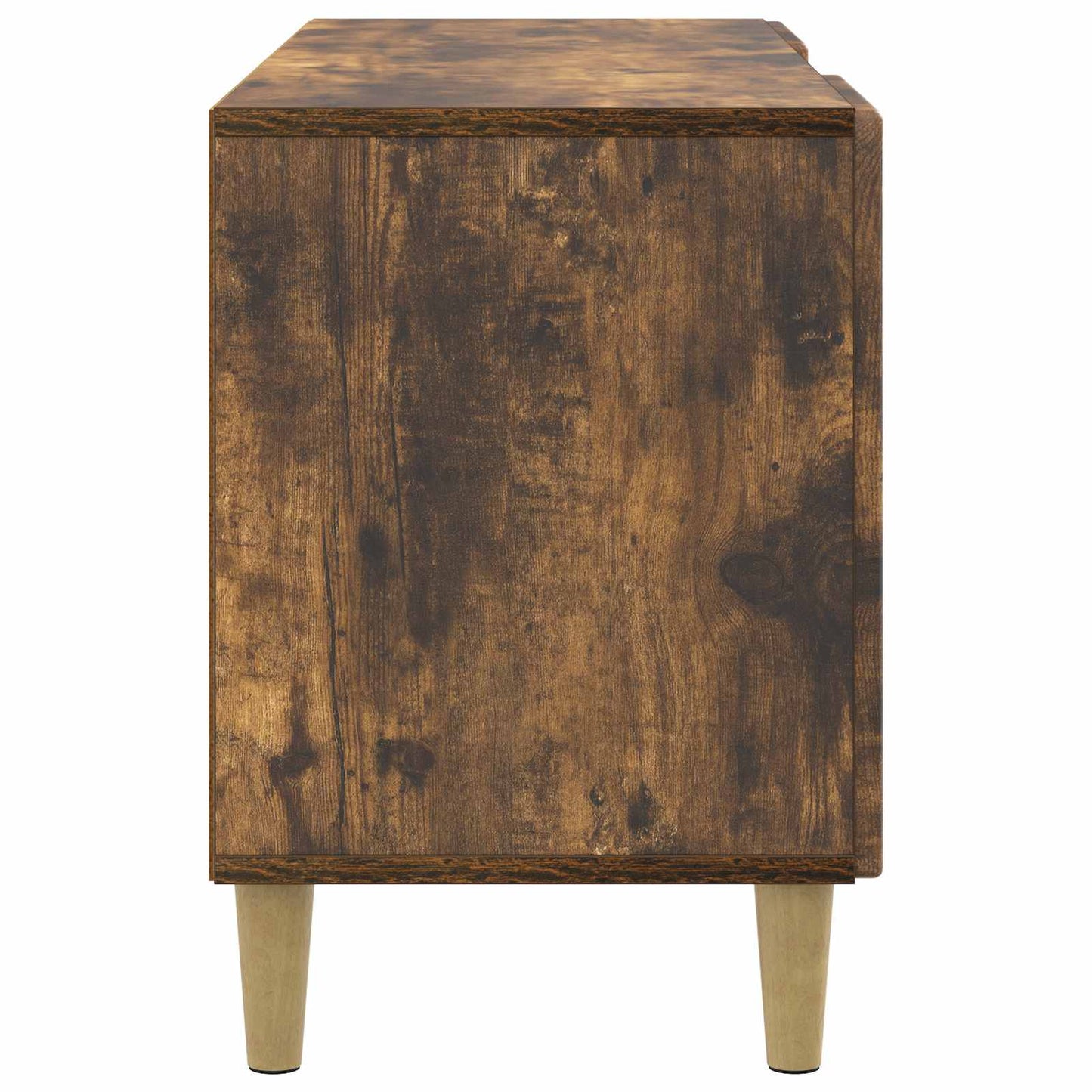 TV Cabinet 102 x 34.5 x 50 cm Smoked Oak Engineered Wood