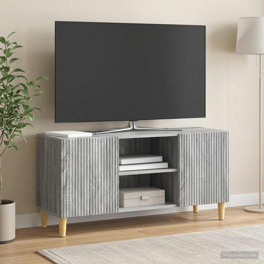 TV Cabinet Grey Sonoma 102 x 34.5 x 50 cm Engineered Wood