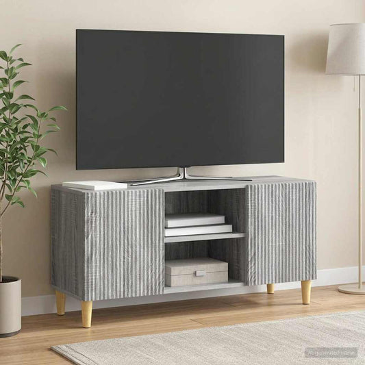TV Cabinet Grey Sonoma 102 x 34.5 x 50 cm Engineered Wood