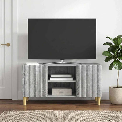 TV Cabinet Grey Sonoma 102 x 34.5 x 50 cm Engineered Wood