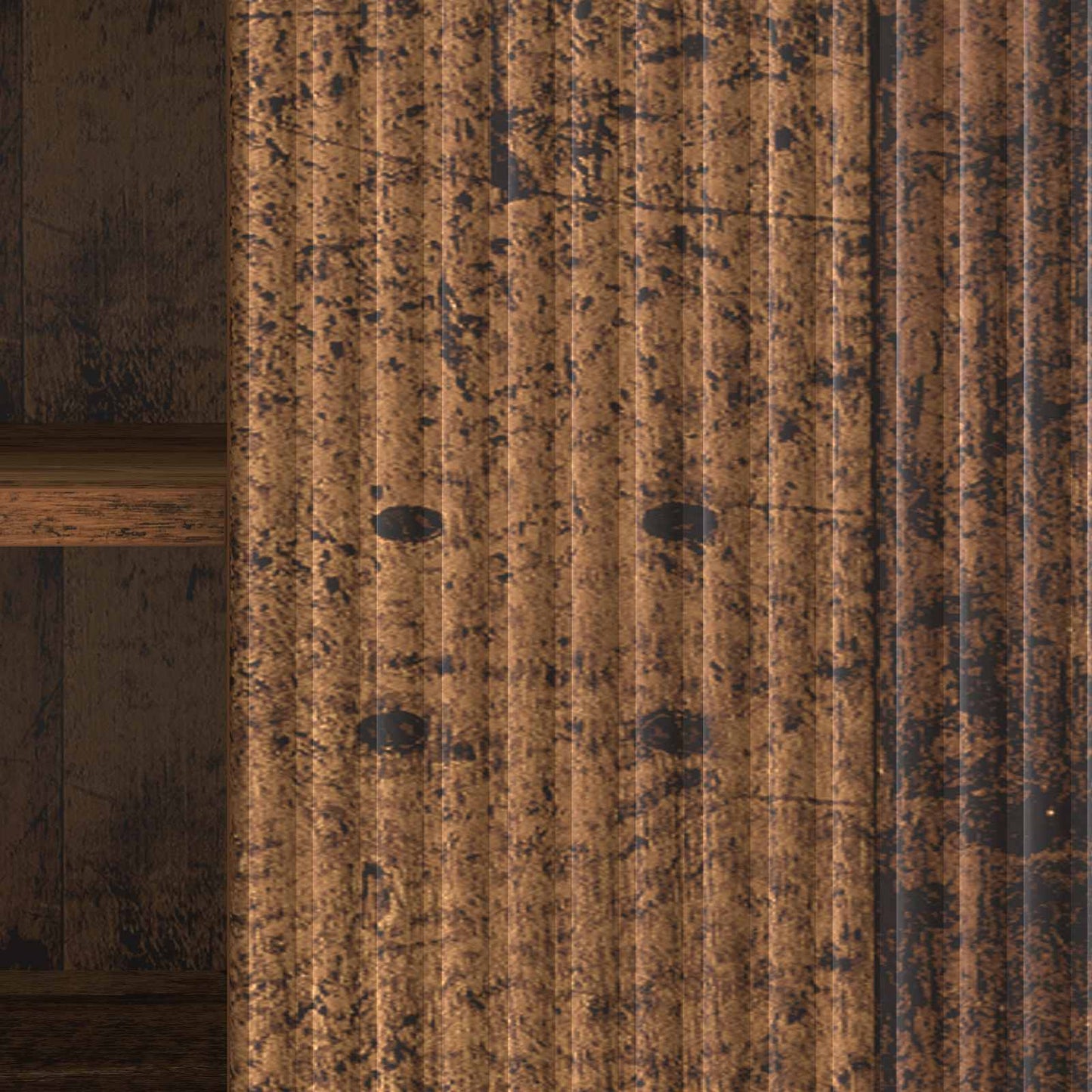 TV Cabinet Old Wood 102 x 34.5 x 50 cm Engineered Wood
