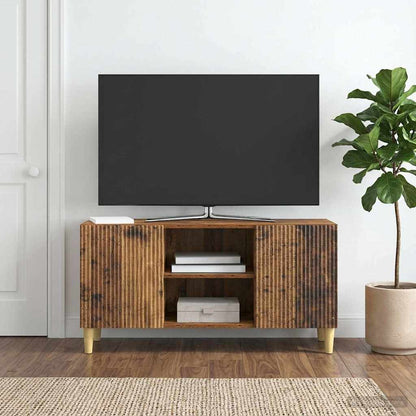 TV Cabinet Old Wood 102 x 34.5 x 50 cm Engineered Wood