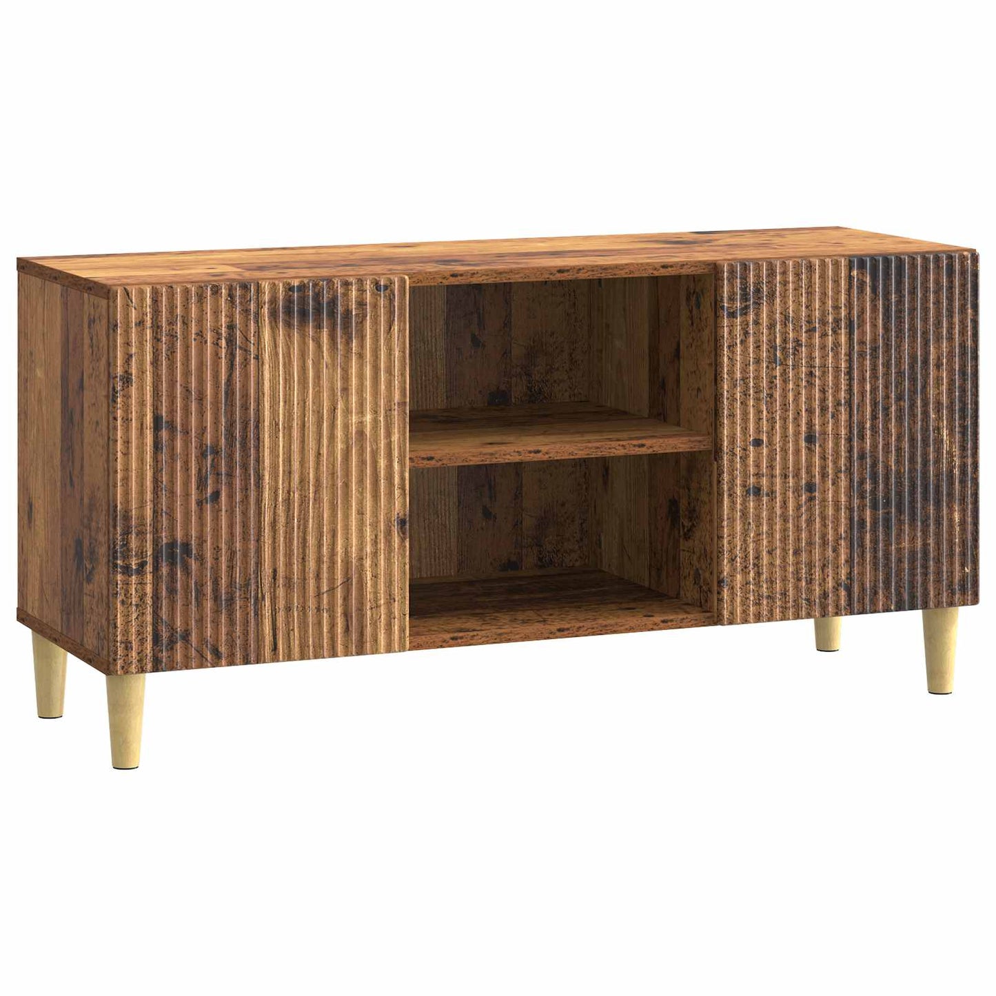 TV Cabinet Old Wood 102 x 34.5 x 50 cm Engineered Wood