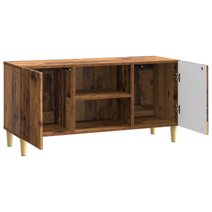 TV Cabinet Old Wood 102 x 34.5 x 50 cm Engineered Wood