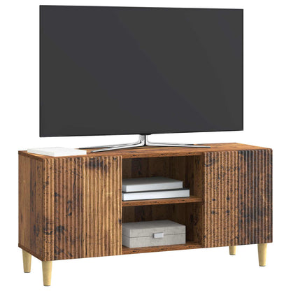 TV Cabinet Old Wood 102 x 34.5 x 50 cm Engineered Wood