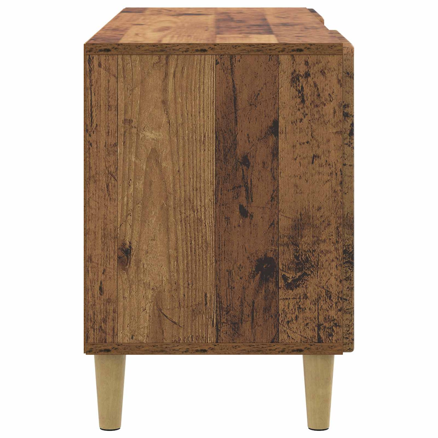 TV Cabinet Old Wood 102 x 34.5 x 50 cm Engineered Wood