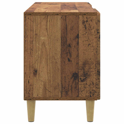 TV Cabinet Old Wood 102 x 34.5 x 50 cm Engineered Wood