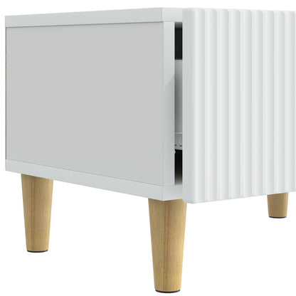 TV Cabinet with Drawer White 147 x 34.5 x 30 cm Engineered Wood