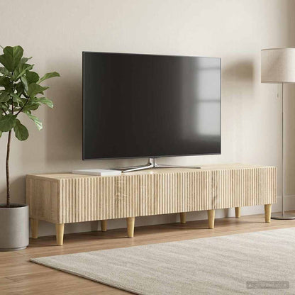 TV Cabinet Sonoma Oak 147 x 34.5 x 30 cm Engineered Wood