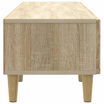 TV Cabinet Sonoma Oak 147 x 34.5 x 30 cm Engineered Wood