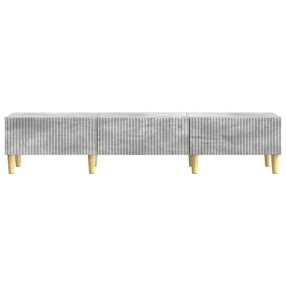 TV Cabinet Concrete Grey 147 x 34.5 x 30 cm Engineered Wood