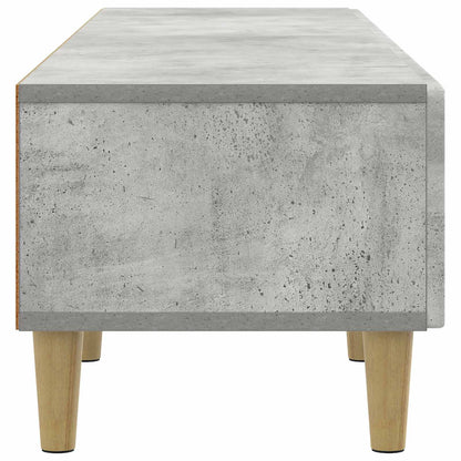 TV Cabinet Concrete Grey 147 x 34.5 x 30 cm Engineered Wood
