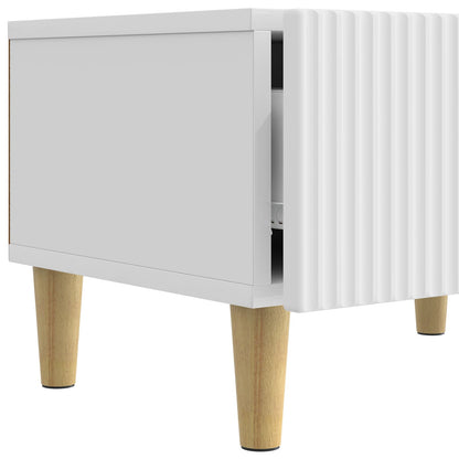 TV Cabinet High Gloss White 147 x 34.5 x 30 cm Engineered Wood