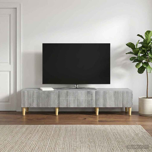 TV Cabinet Grey Sonoma 147 x 34.5 x 30 cm Engineered Wood