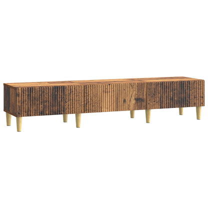 TV Cabinet Old Wood 147 x 34.5 x 30 cm Engineered Wood
