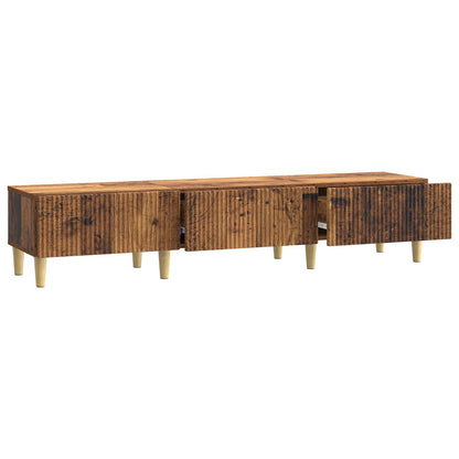 TV Cabinet Old Wood 147 x 34.5 x 30 cm Engineered Wood