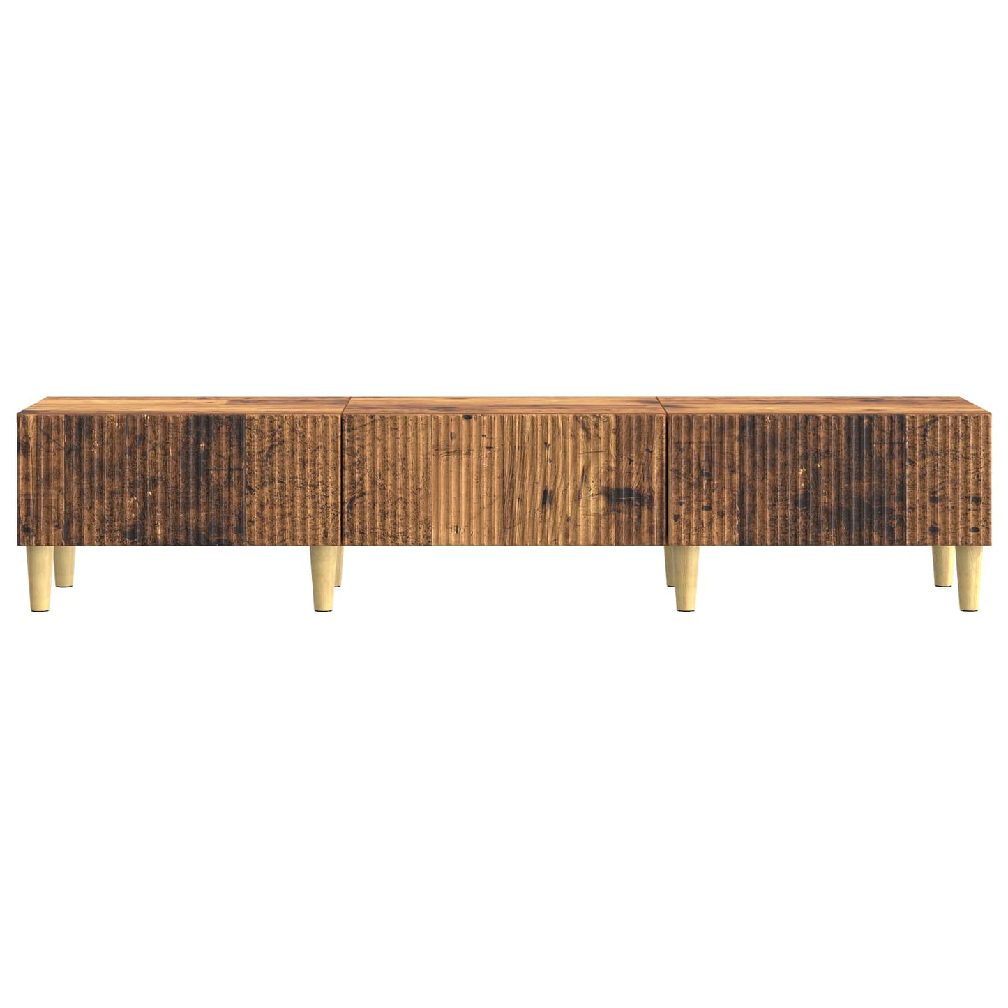 TV Cabinet Old Wood 147 x 34.5 x 30 cm Engineered Wood