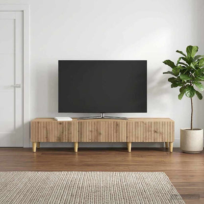 TV Cabinet Artisan Oak 147 x 34.5 x 30 cm Engineered Wood