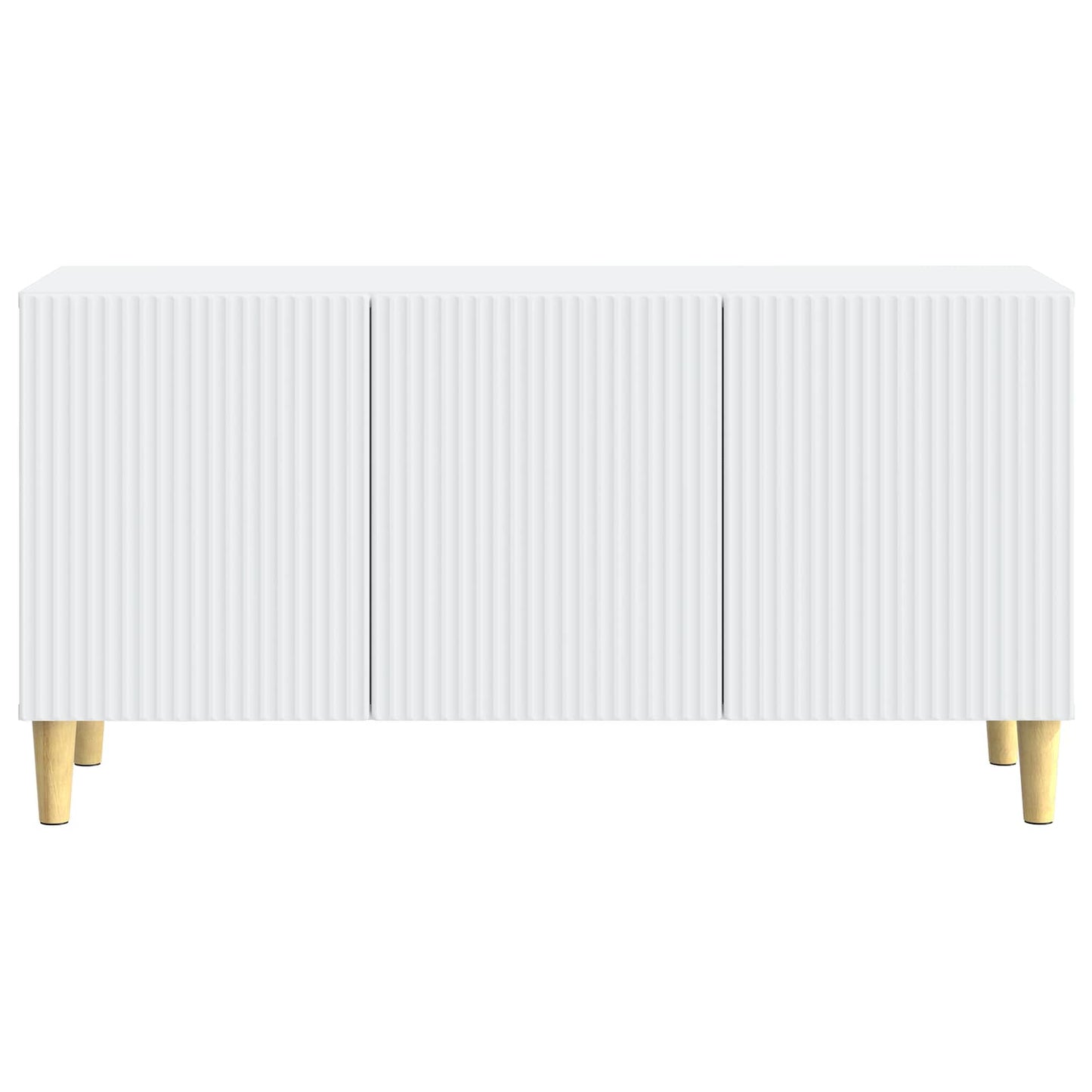 TV Cabinet White 99 x 34.5 x 50 cm Engineered Wood