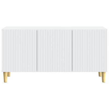 TV Cabinet White 99 x 34.5 x 50 cm Engineered Wood