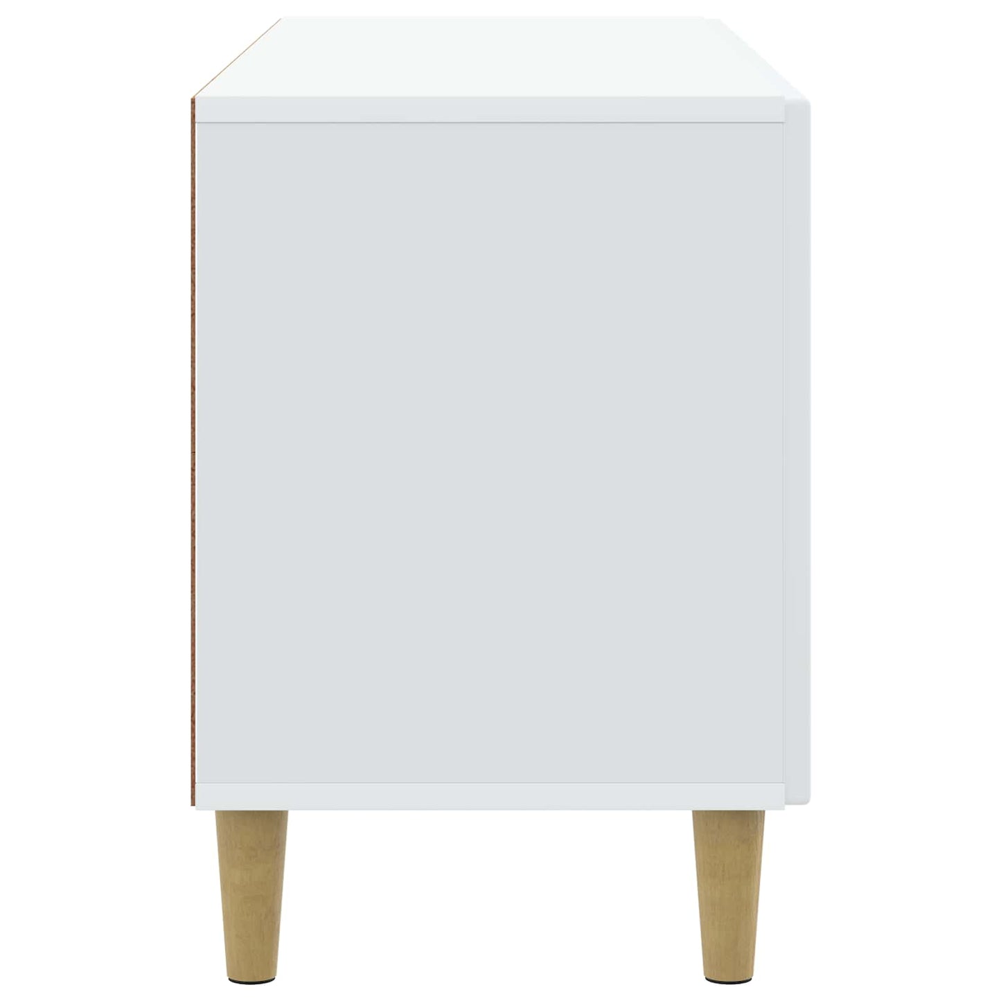 TV Cabinet White 99 x 34.5 x 50 cm Engineered Wood