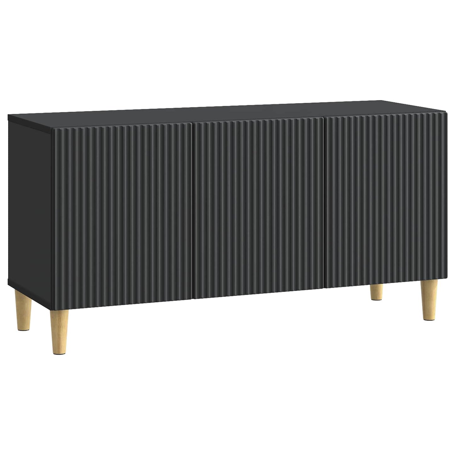 TV Cabinet Black 99 x 34.5 x 50 cm Engineered Wood