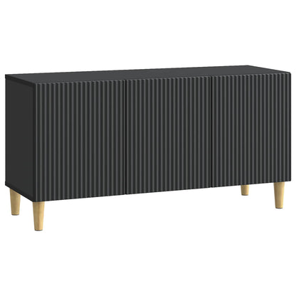 TV Cabinet Black 99 x 34.5 x 50 cm Engineered Wood