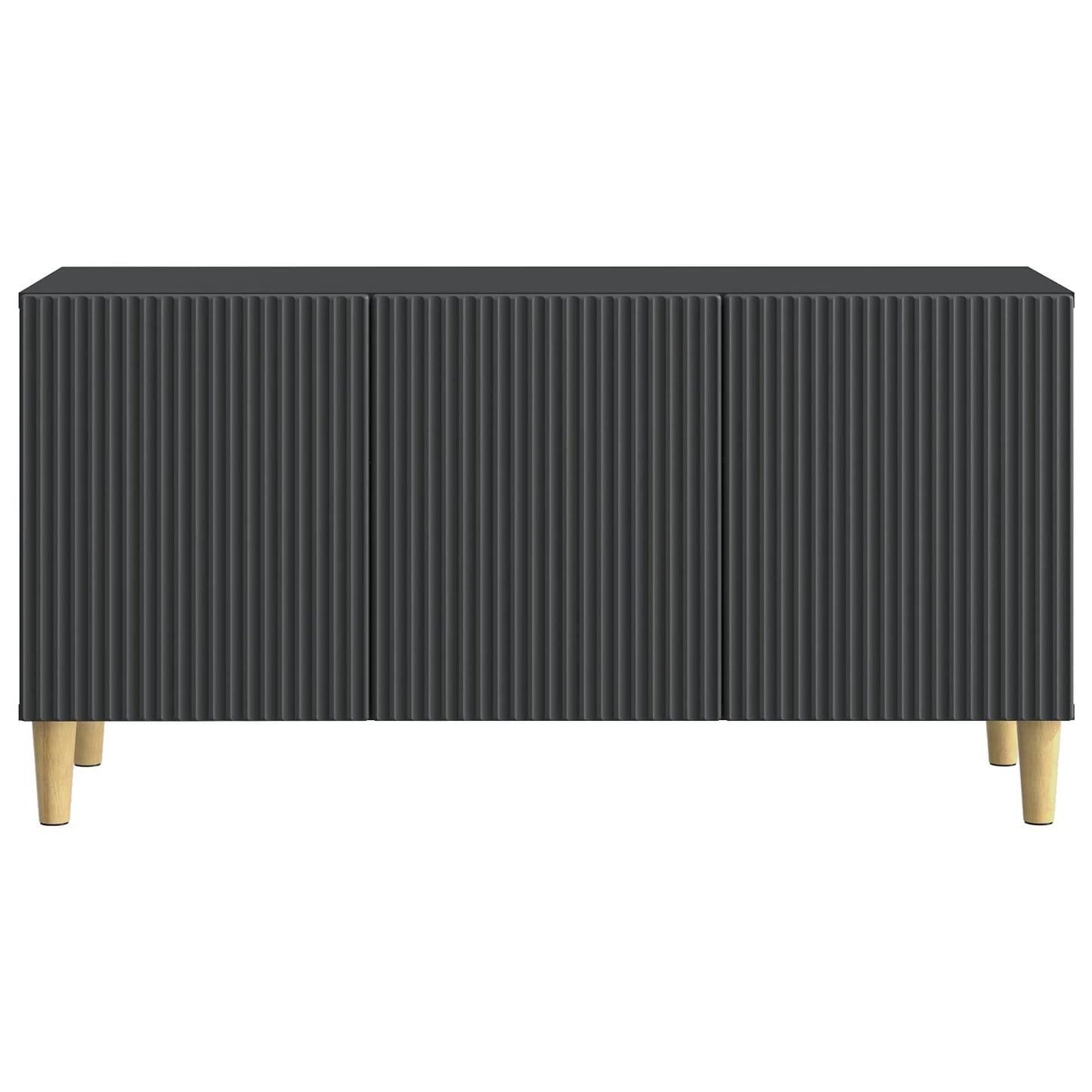 TV Cabinet Black 99 x 34.5 x 50 cm Engineered Wood
