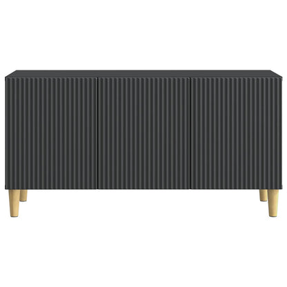 TV Cabinet Black 99 x 34.5 x 50 cm Engineered Wood