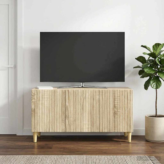 TV Cabinet Sonoma Oak 99 x 34.5 x 50 cm Engineered Wood