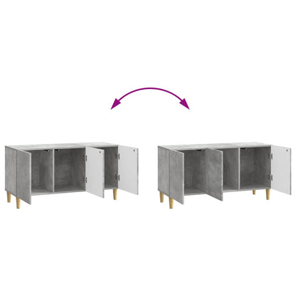 TV Cabinet Concrete Grey 99 x 34.5 x 50 cm Engineered Wood