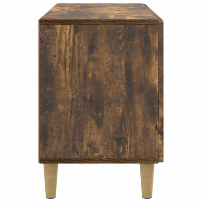 TV Cabinet Smoked Oak 99 x 34.5 x 50 cm Engineered Wood