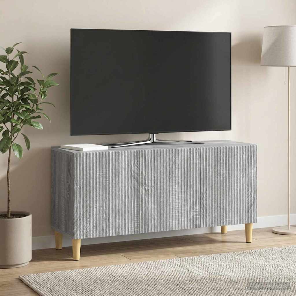 TV Cabinet Grey Sonoma 99 x 34.5 x 50 cm Engineered Wood