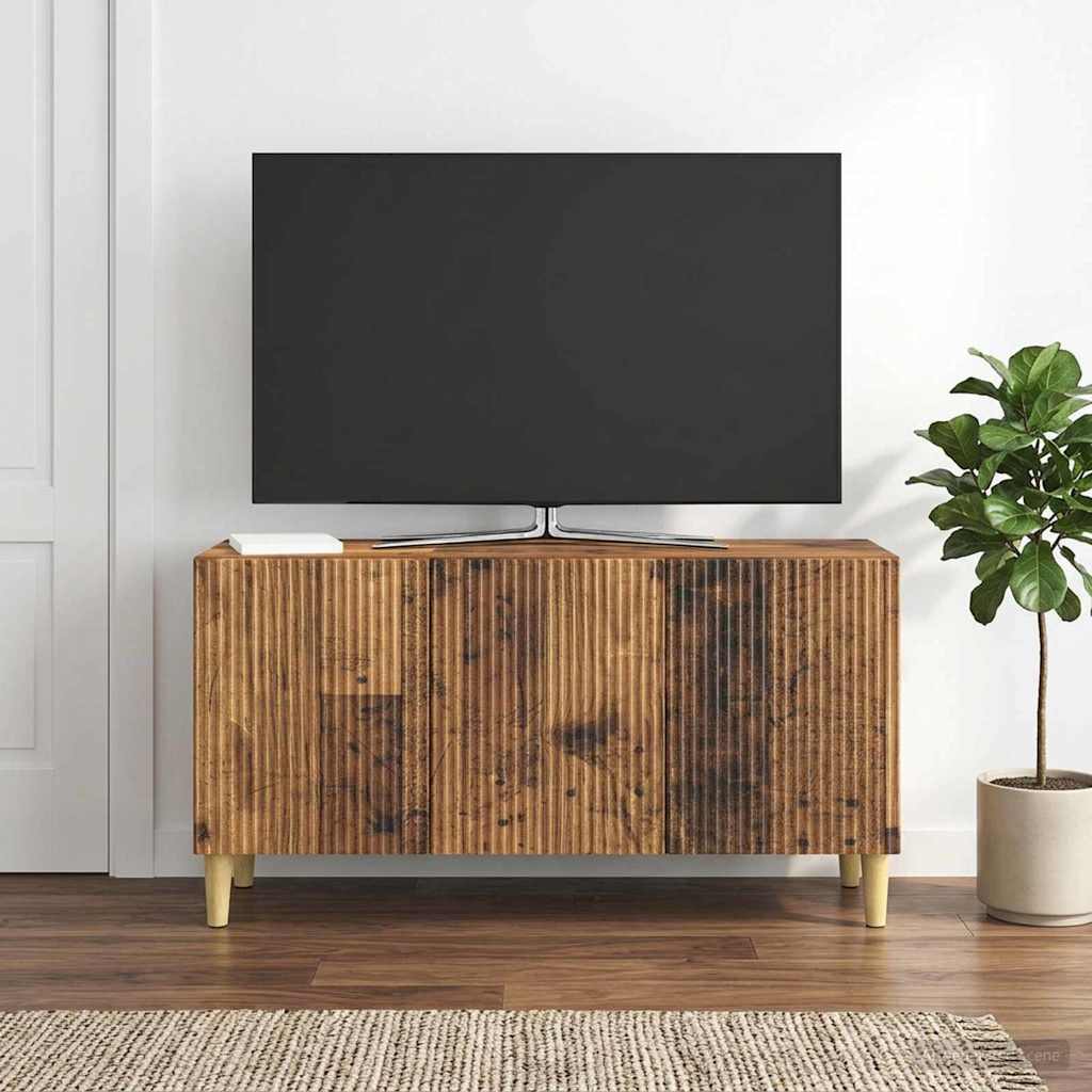 TV Cabinet Old Wood 99 x 34.5 x 50 cm Engineered Wood