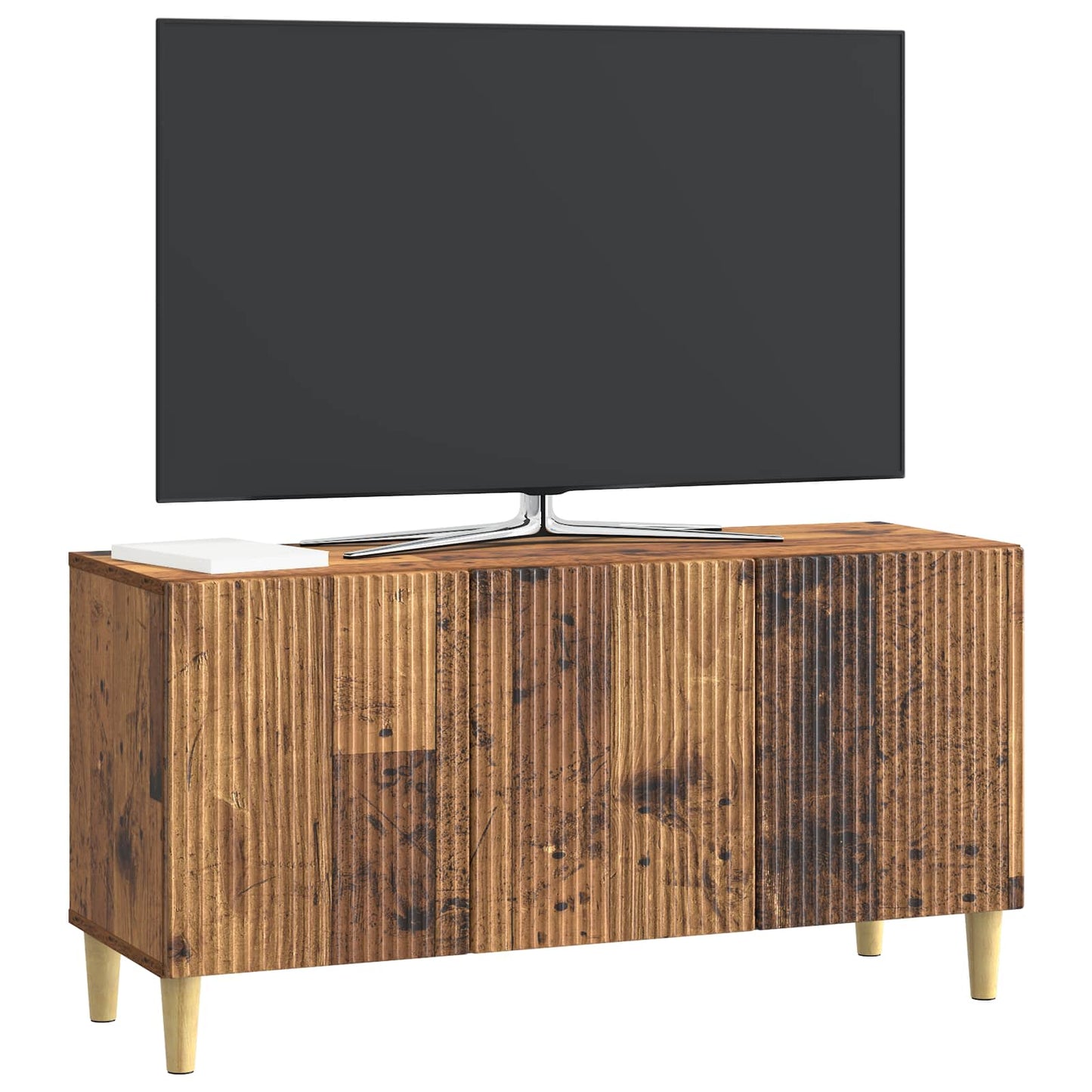 TV Cabinet Old Wood 99 x 34.5 x 50 cm Engineered Wood