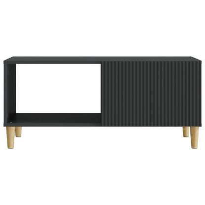 Coffee Table Black 90 x 50 x 40 cm Engineered Wood