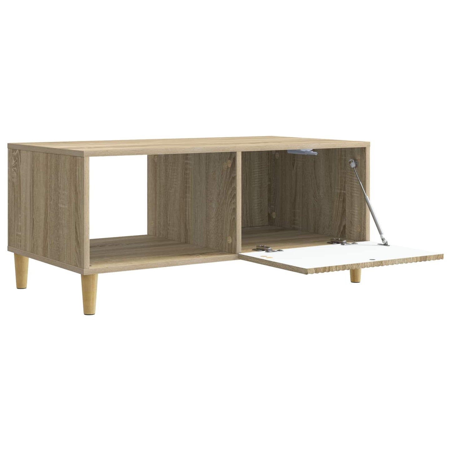 Coffee Table Sonoma Oak 90 x 50 x 40 cm Engineered Wood