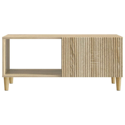 Coffee Table Sonoma Oak 90 x 50 x 40 cm Engineered Wood