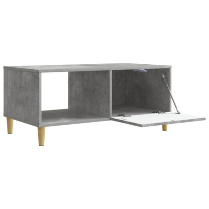 Coffee Table Concrete Grey 90 x 50 x 40 cm Engineered Wood