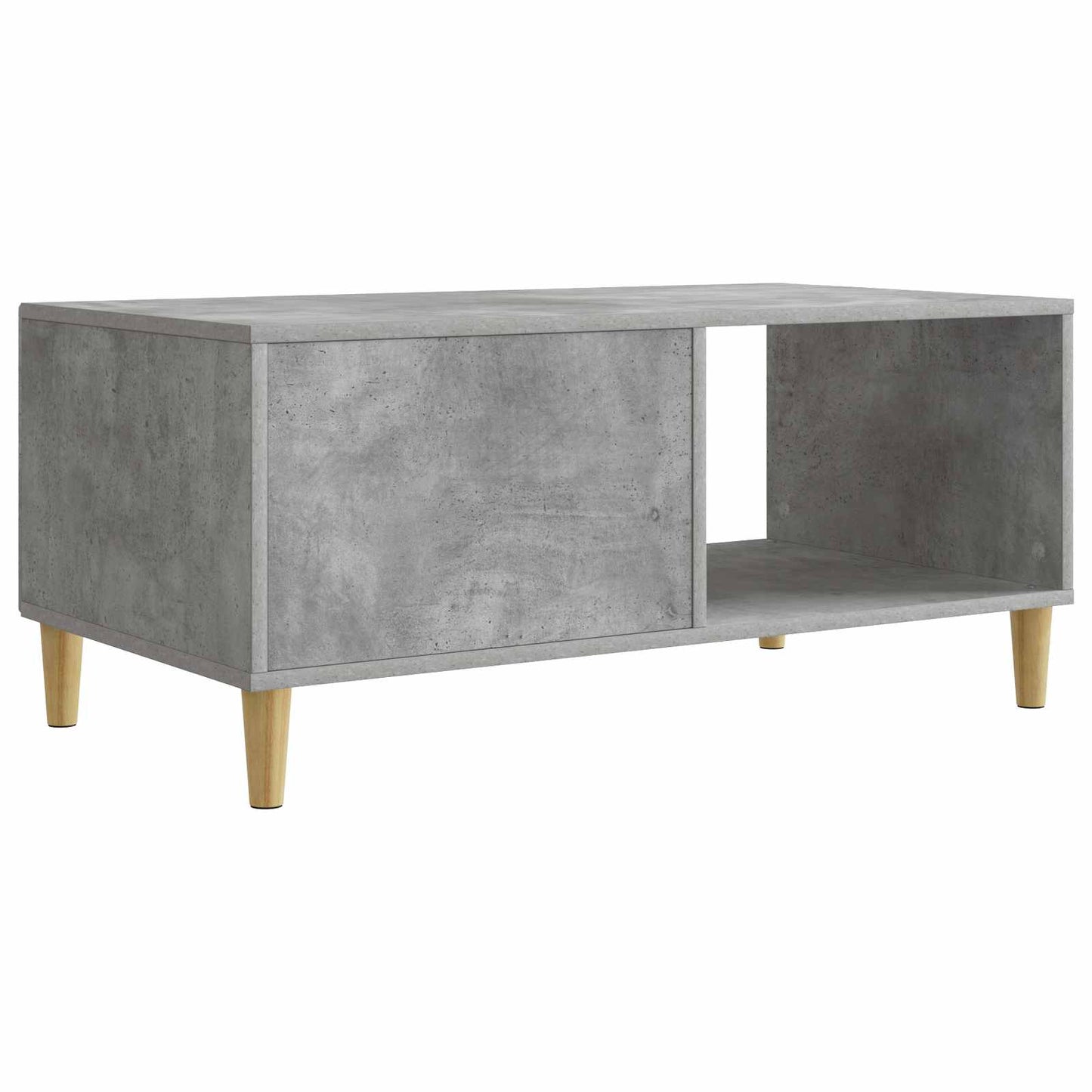 Coffee Table Concrete Grey 90 x 50 x 40 cm Engineered Wood