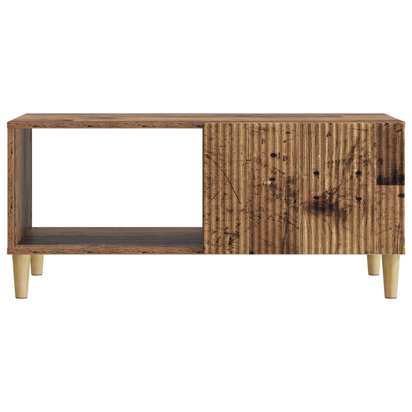 Coffee Table Old Wood 90 x 50 x 40 cm Engineered Wood