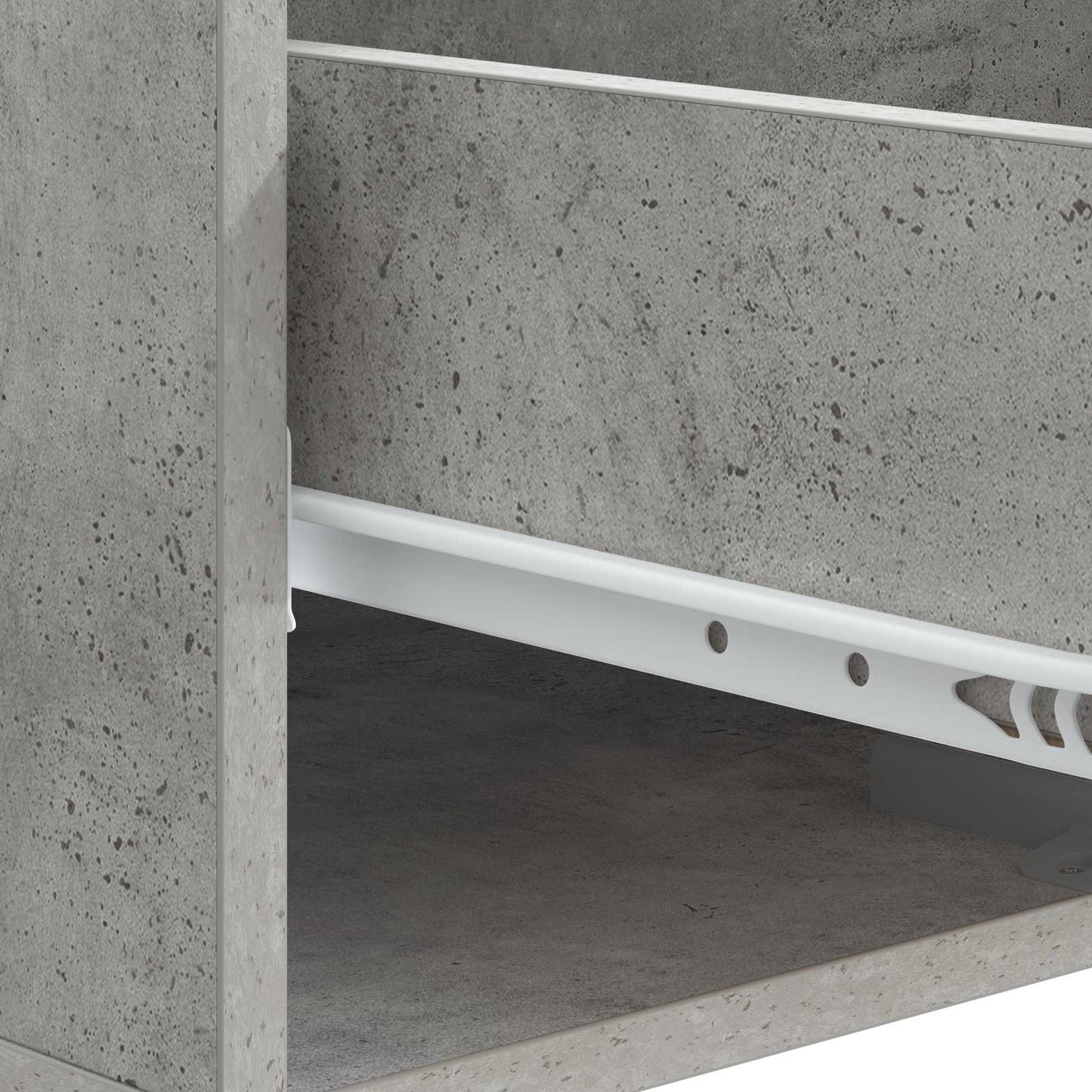 Coffee Table Concrete Grey 49 x 50 x 40 cm Engineered Wood