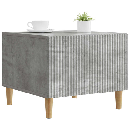 Coffee Table Concrete Grey 49 x 50 x 40 cm Engineered Wood