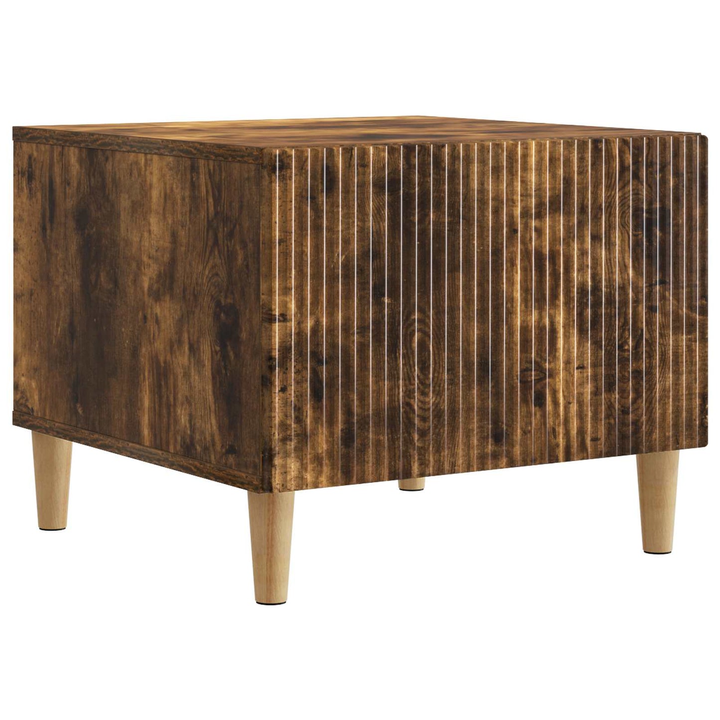 Coffee Table Smoked Oak 49 x 50 x 40 cm Engineered Wood
