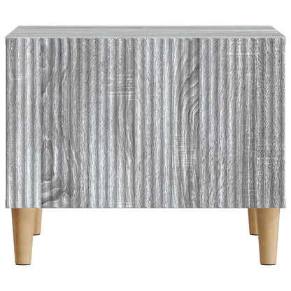 Coffee Table Grey Sonoma 49 x 50 x 40 cm Engineered Wood