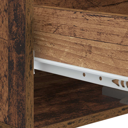 Coffee Table Old Wood 49 x 50 x 40 cm Engineered Wood