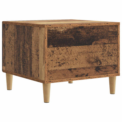 Coffee Table Old Wood 49 x 50 x 40 cm Engineered Wood
