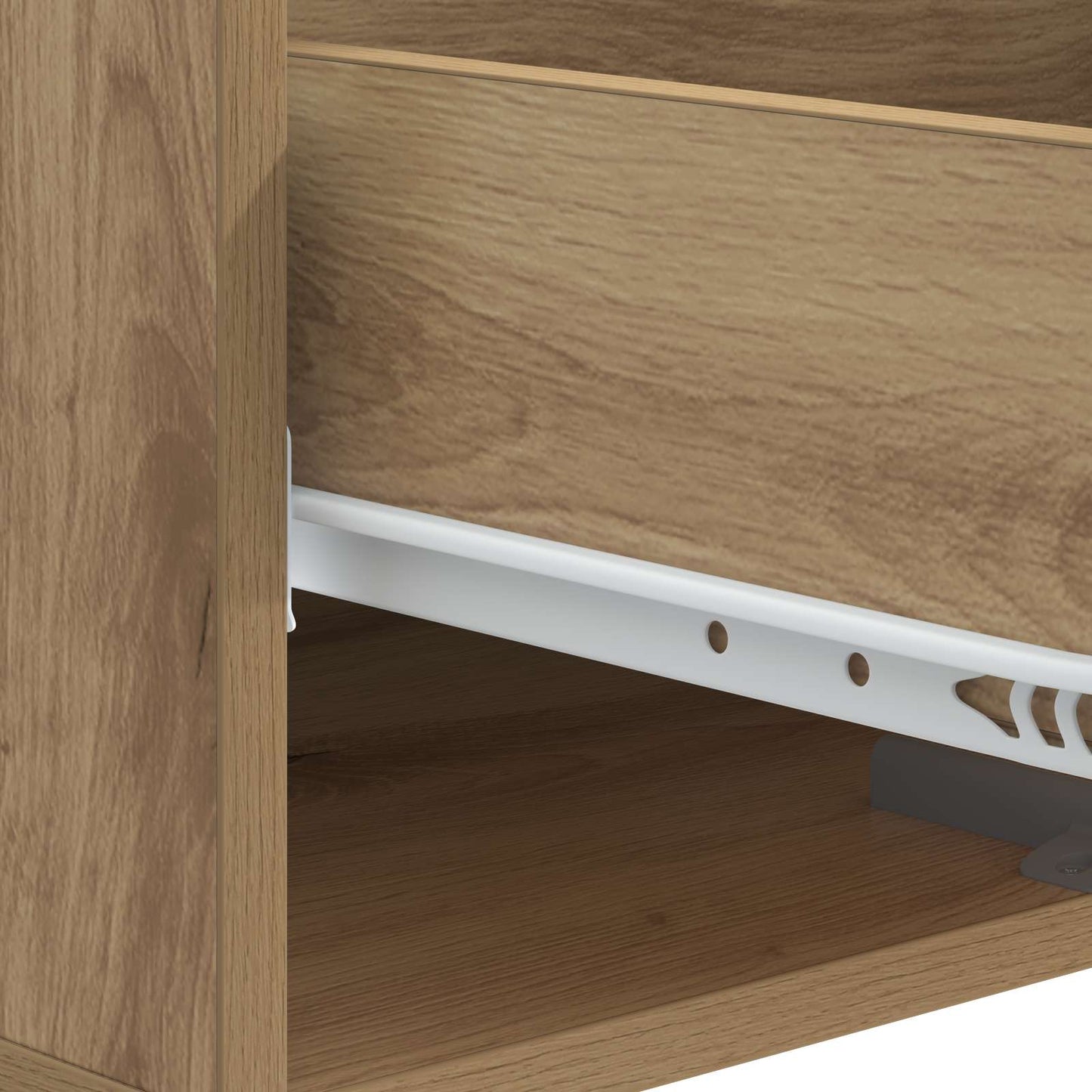 Coffee Table Artisan Oak 49 x 50 x 40 cm Engineered Wood